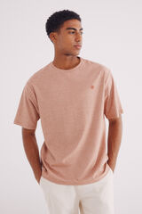 Springfield Playera microraya naranja