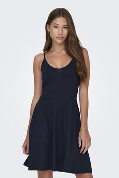 Springfield Vestido corto tirantes marino