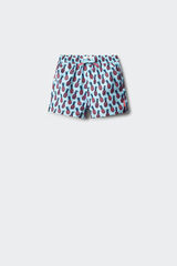 Springfield Bañador piñas niño azul tinta
