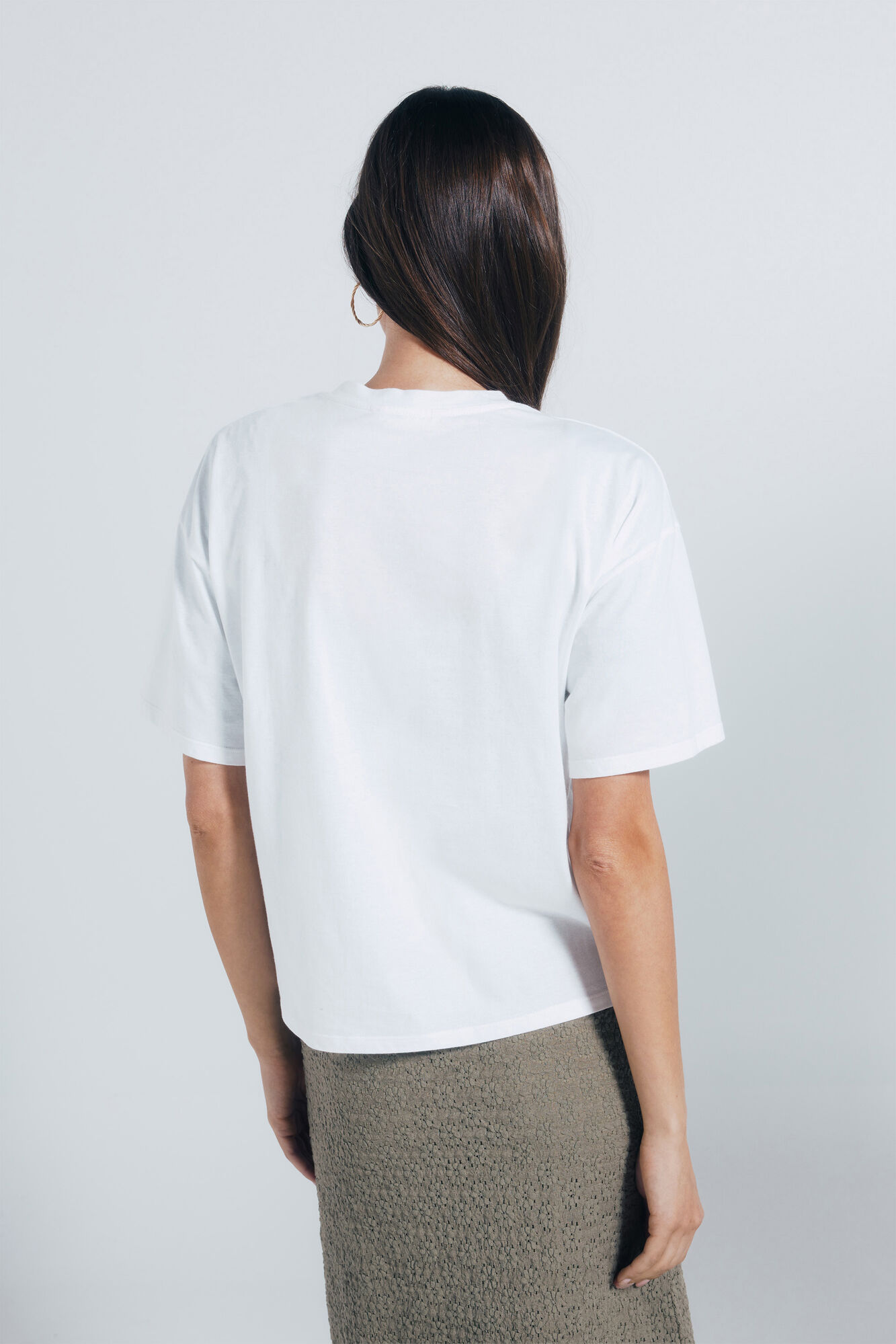 Springfield Playera gr&aacute;fica western caf&eacute;