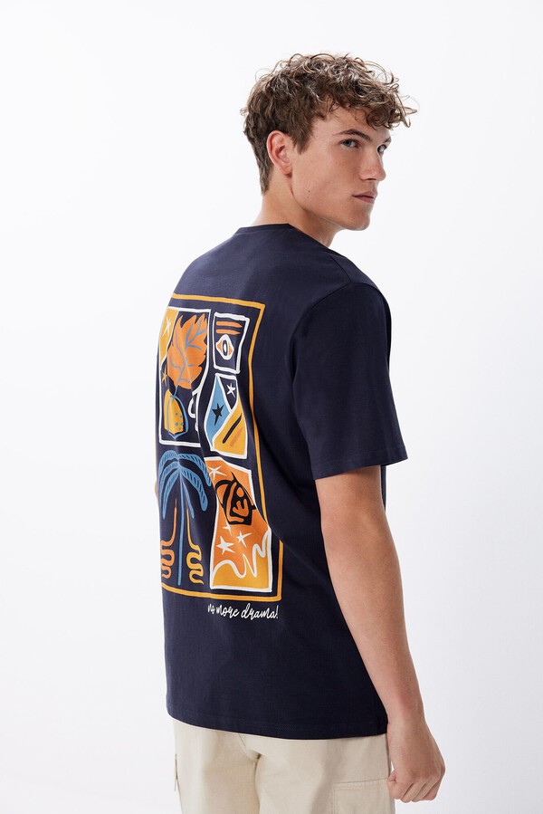 Springfield Playera no more azul