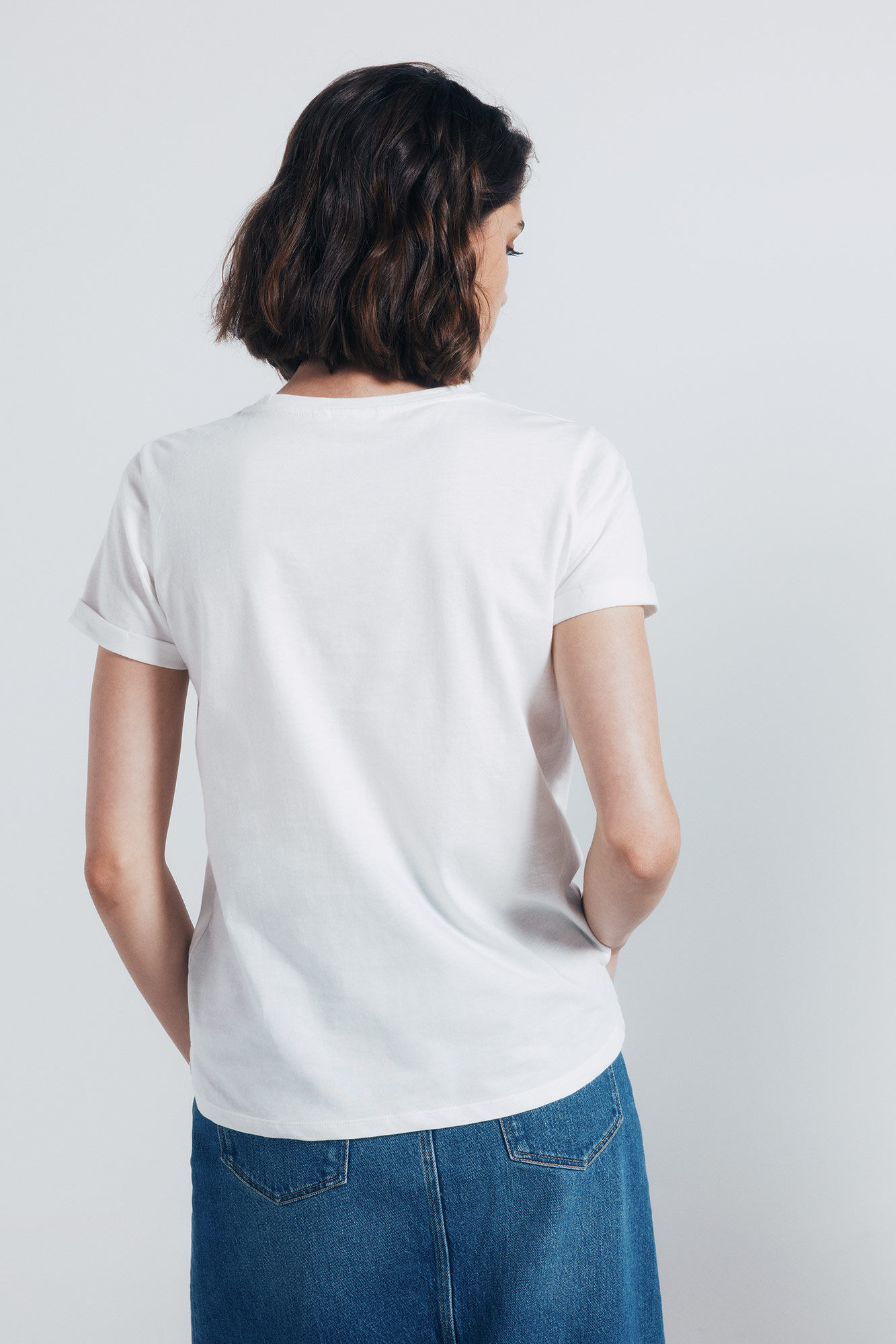 Springfield Playera gr&aacute;fica americana nude