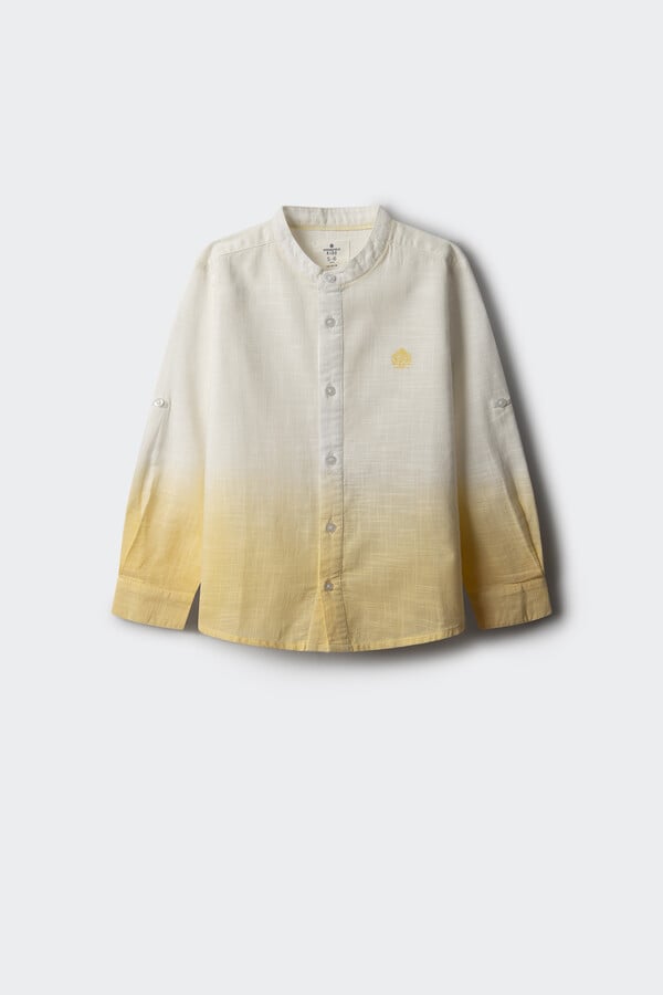 Springfield Kids Camisa Dipdye niño amarillo