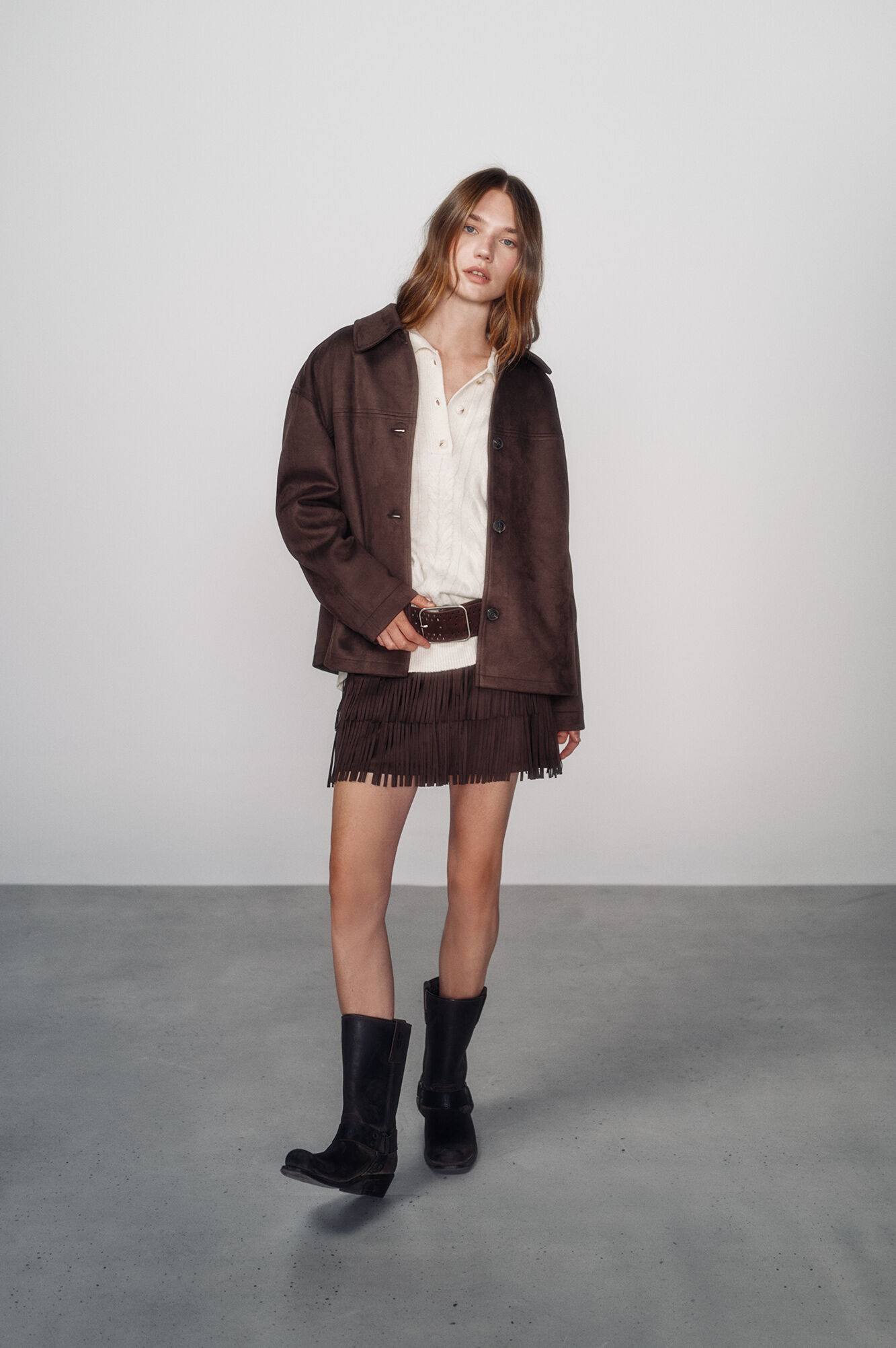 High Spirits Chamarra Tawny caf&eacute;