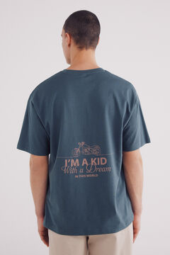 Springfield Playera moto kid azul
