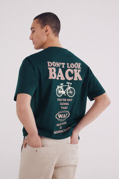 Springfield Playera don't look back verde