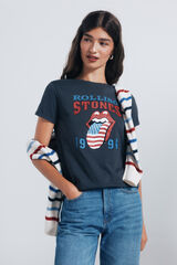 Springfield Playera "The Rolling Stones" gris