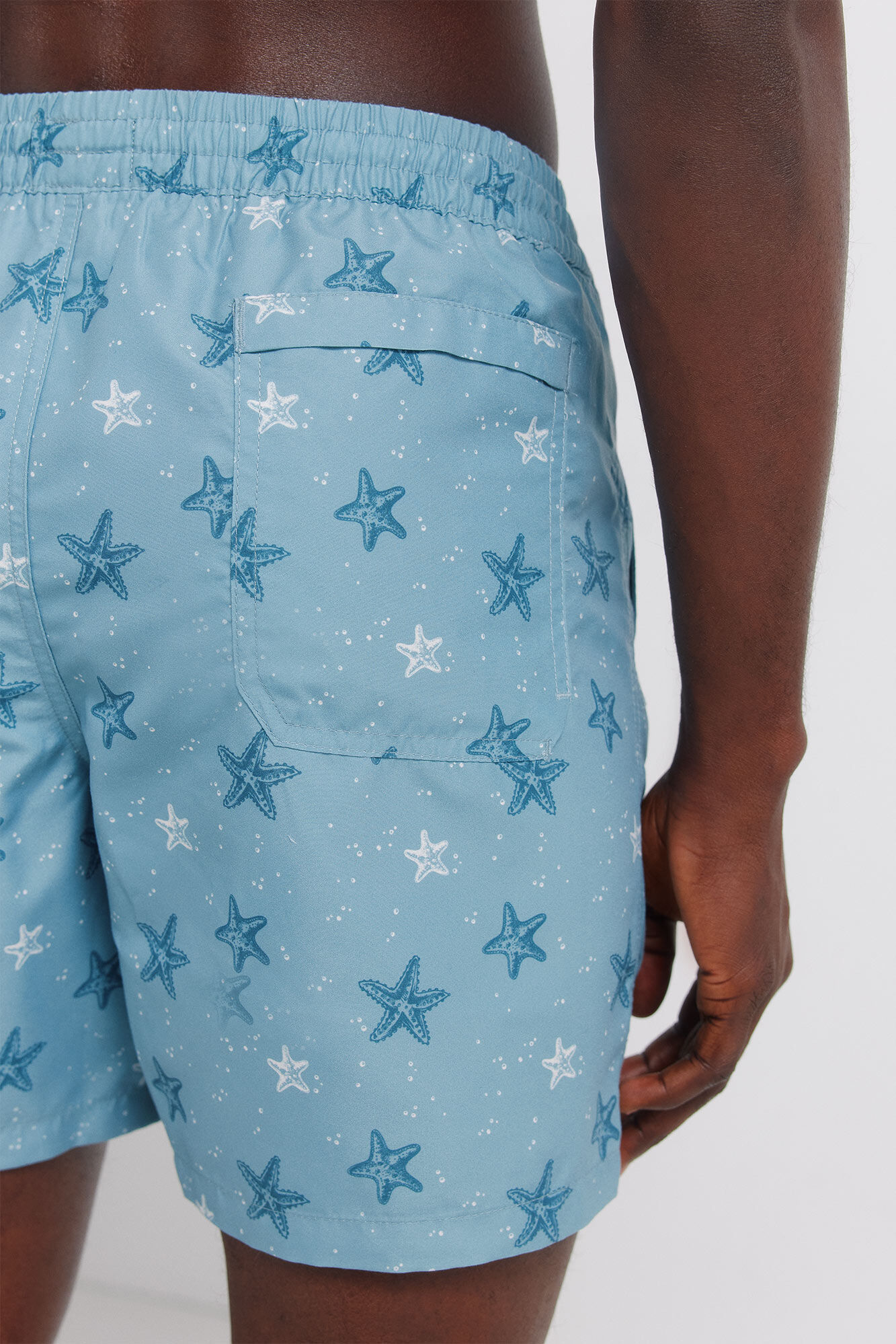 Springfield Traje de ba&ntilde;o estampado de estrellas azul
