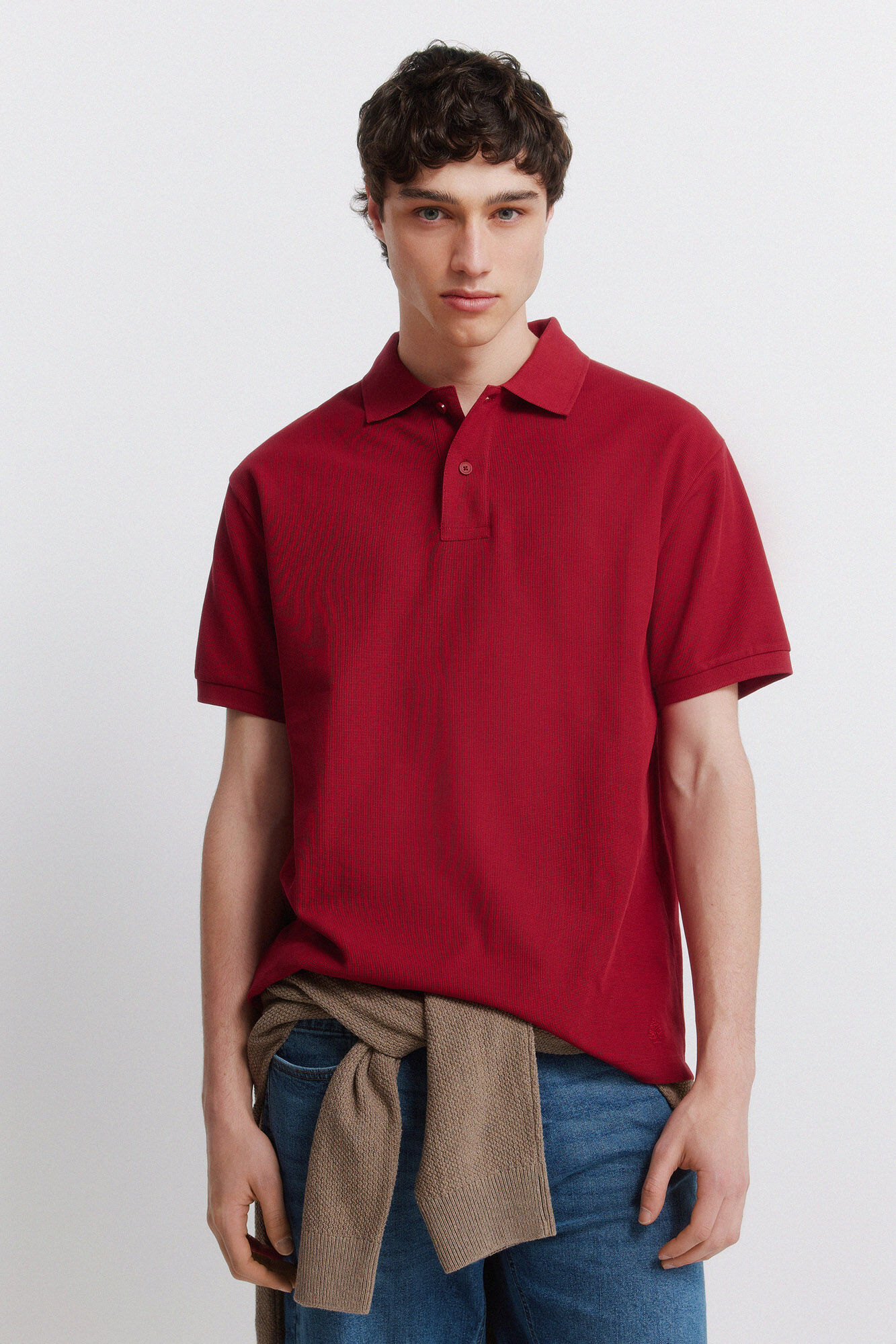 Springfield Polo de estructura regular fit