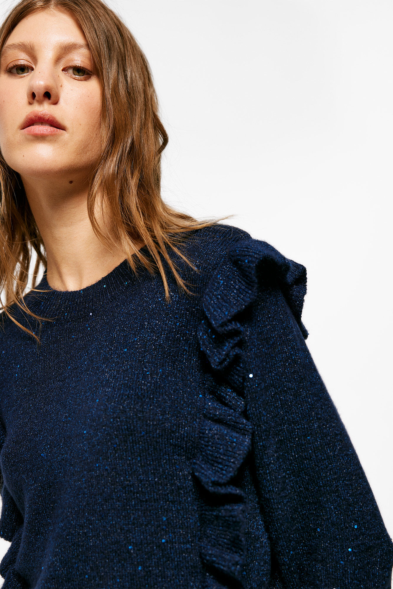 Sueter con lentejuelas deals