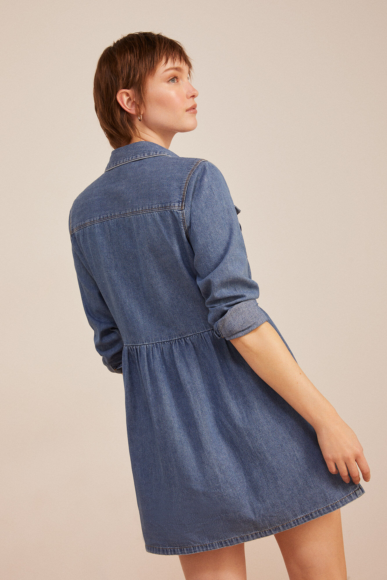Vestido Vaquero Lavado Sostenible