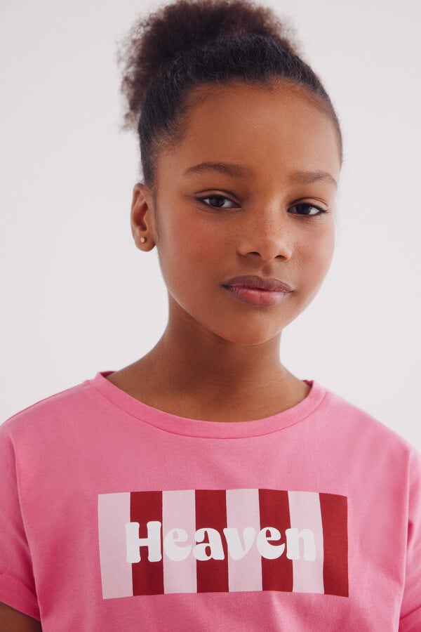 Springfield Kids Playera heaven niña morado/lila