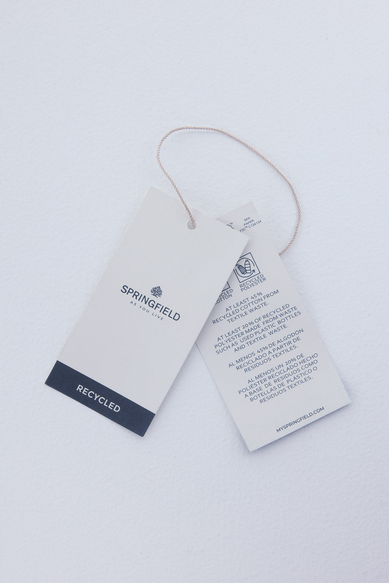 Springfield Jersey trenzado de fantas&iacute;a liso caza oscuro