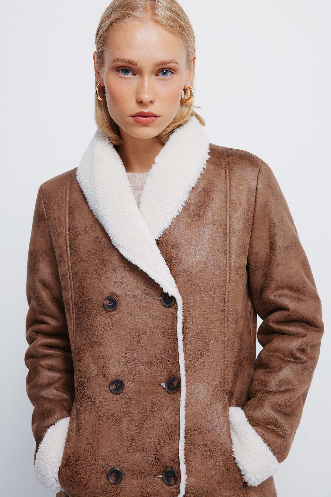 Springfield Chamarra con botones de doble cara 