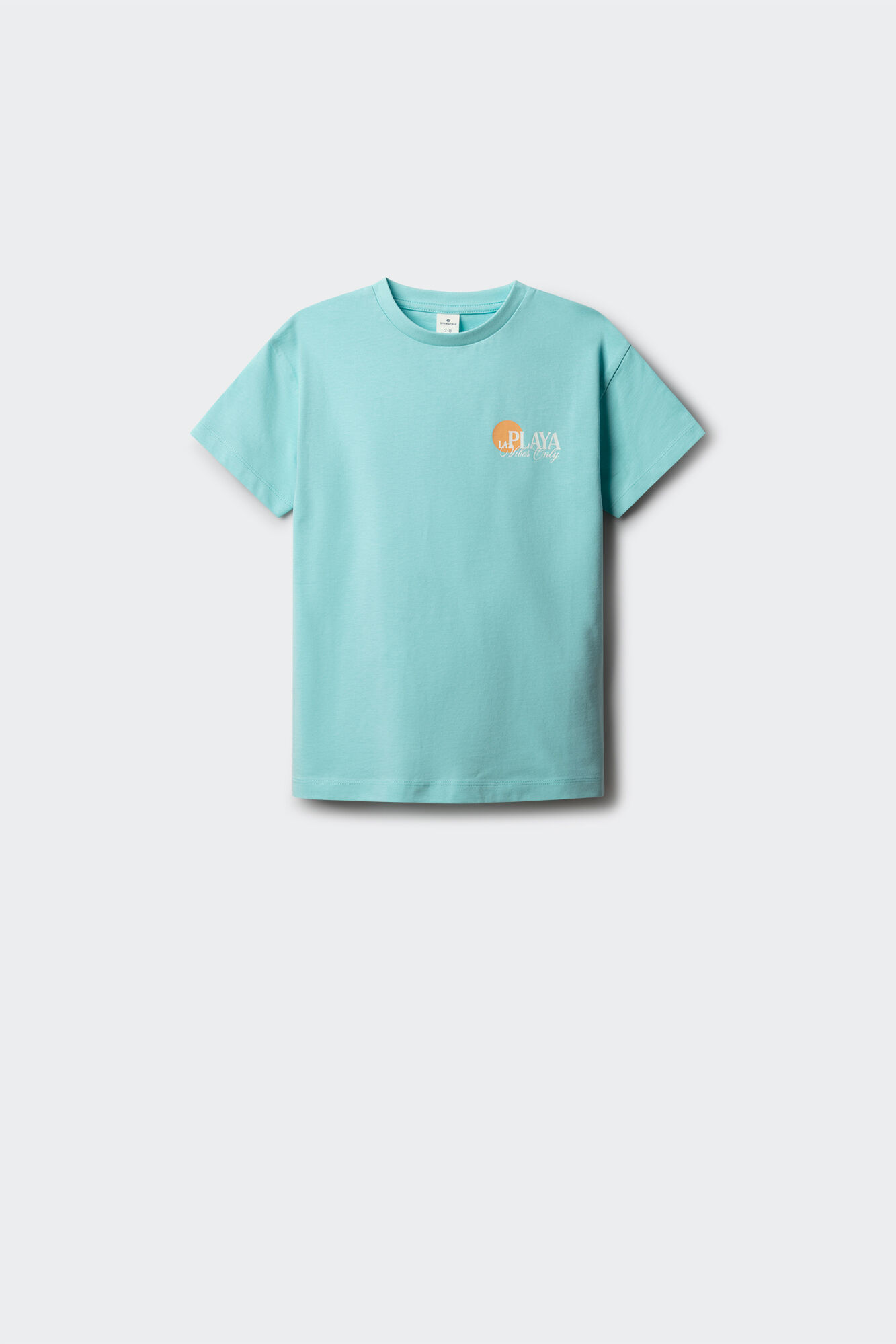 Springfield Kids Playera manga corta de playa para ni&ntilde;o negro