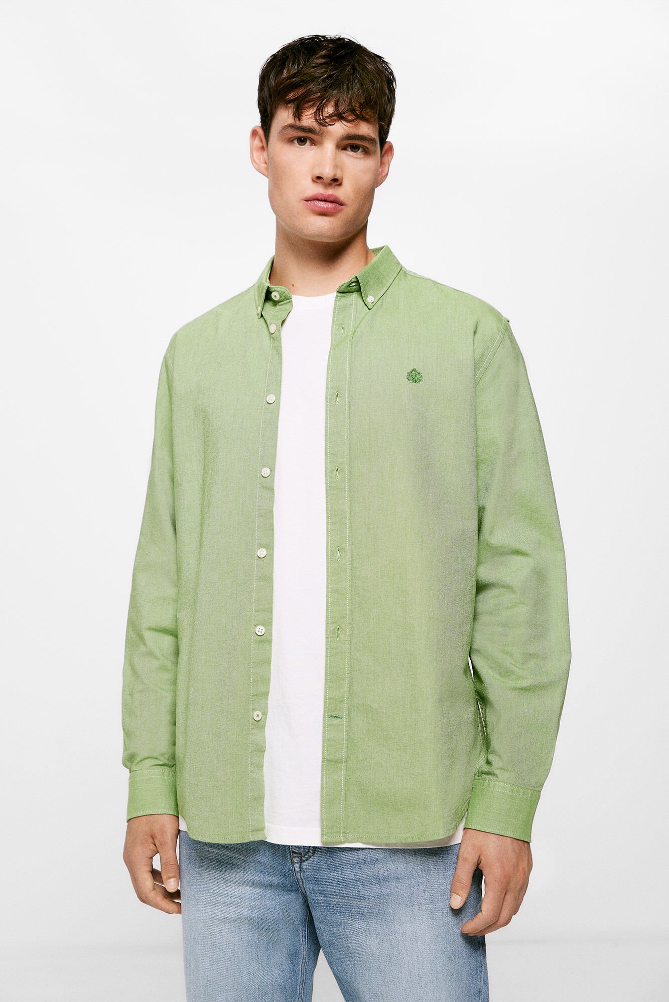 Camisa oxford shop hombre springfield