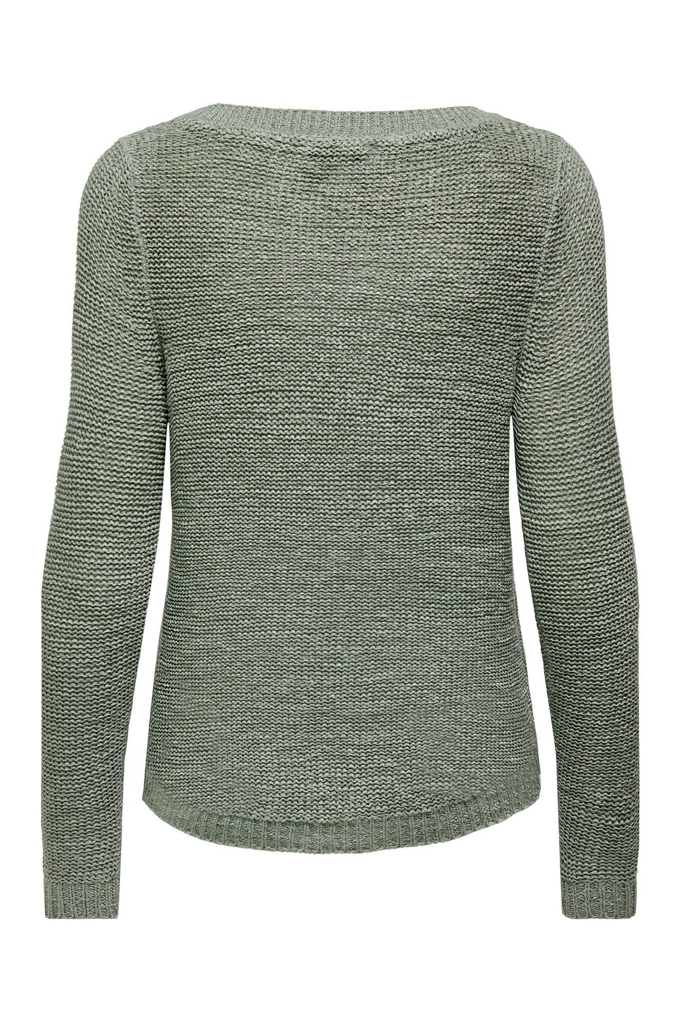 Only Su&eacute;tere cuello redondo verde