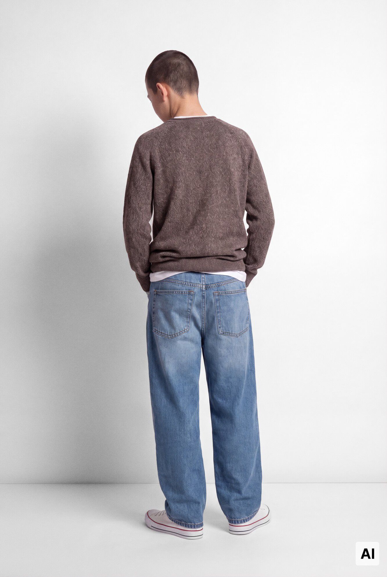 Springfield Kids Pantal&oacute;n denim skater ni&ntilde;o azul