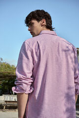 Springfield Camisa lino rosa
