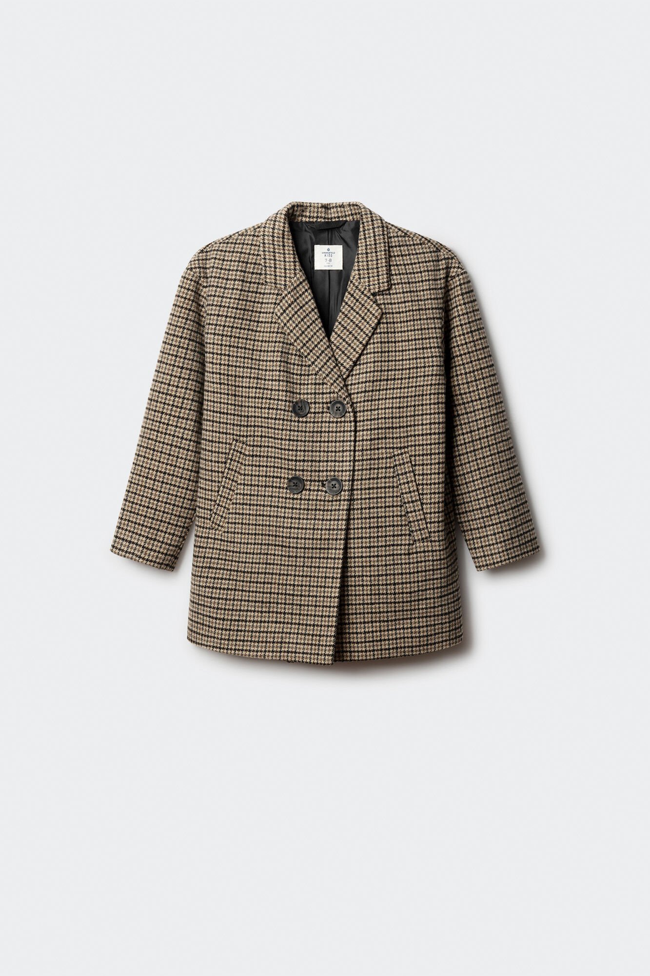 Springfield Kids Abrigo de cuadros para ni&ntilde;a