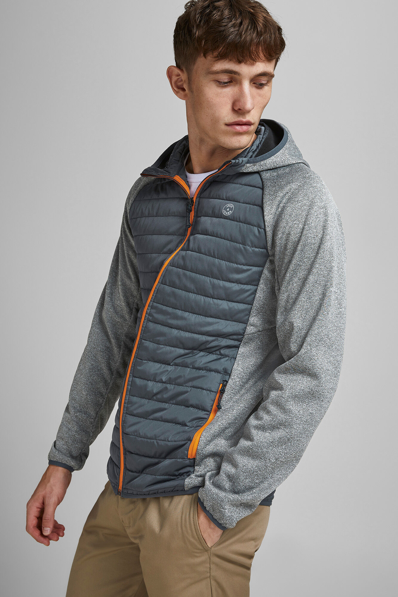 Jack & Jones Chamarra acolchada combinada