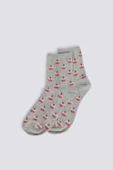 Springfield Calcet&iacute;n largo cupcake gris