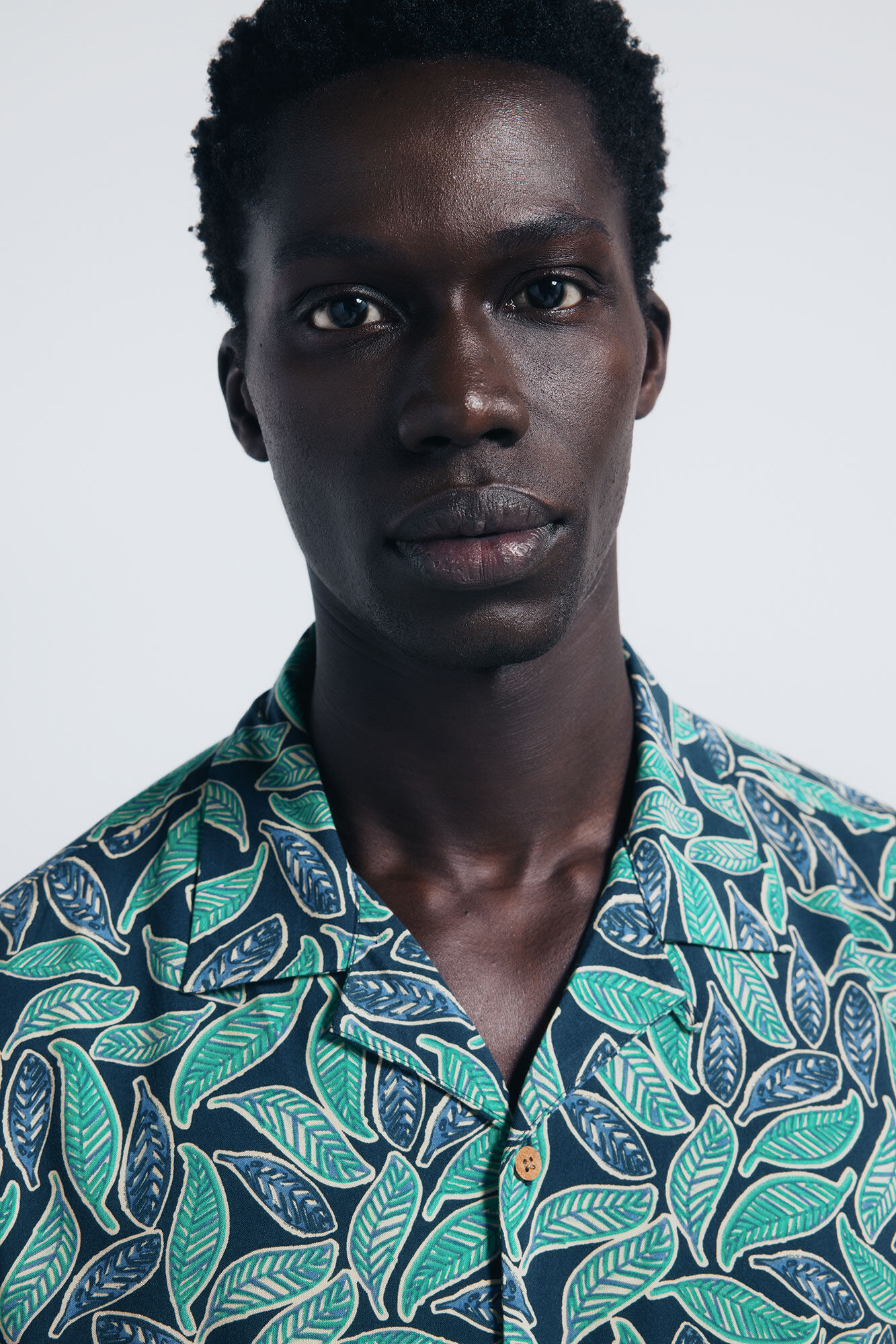 Springfield Camisa manga corta viscosa estampado