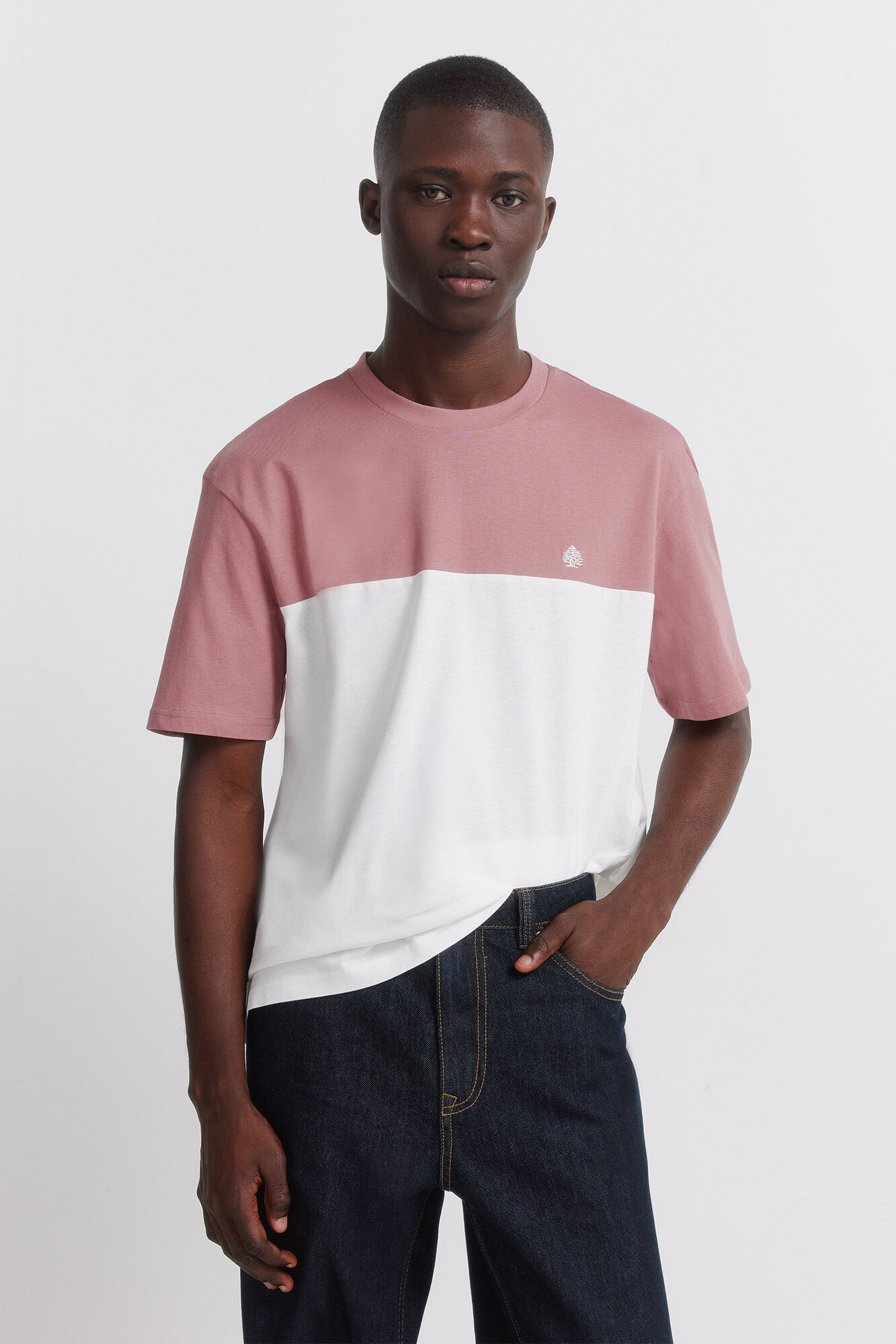 Springfield Playera bloque de color