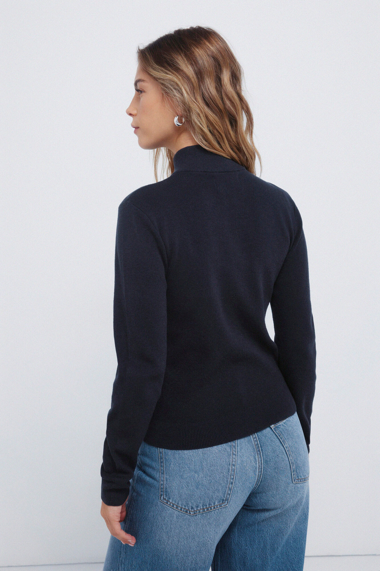 Springfield C&aacute;rdigan con cierre marino