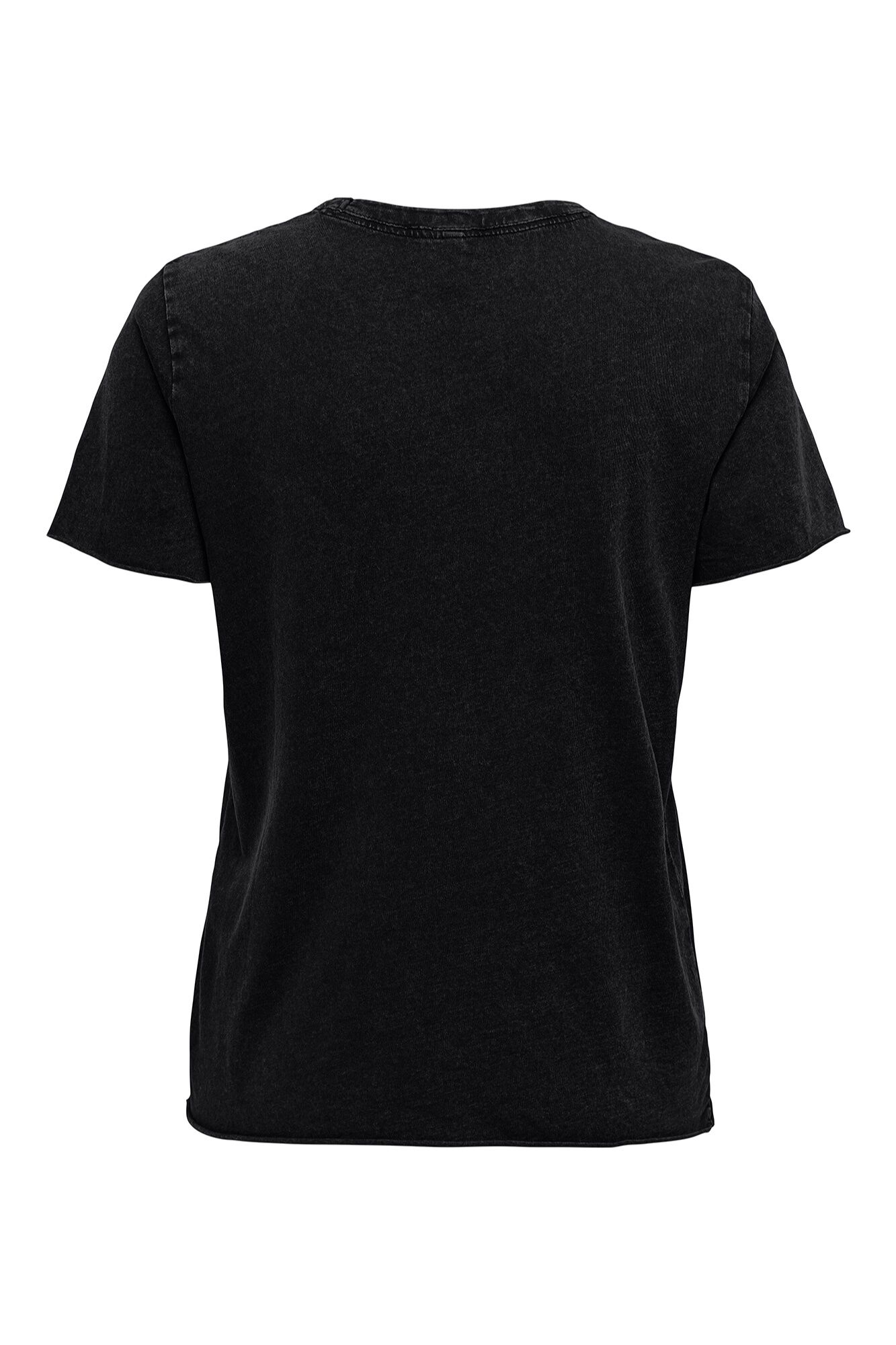 Only Playera estampada de manga corta gris