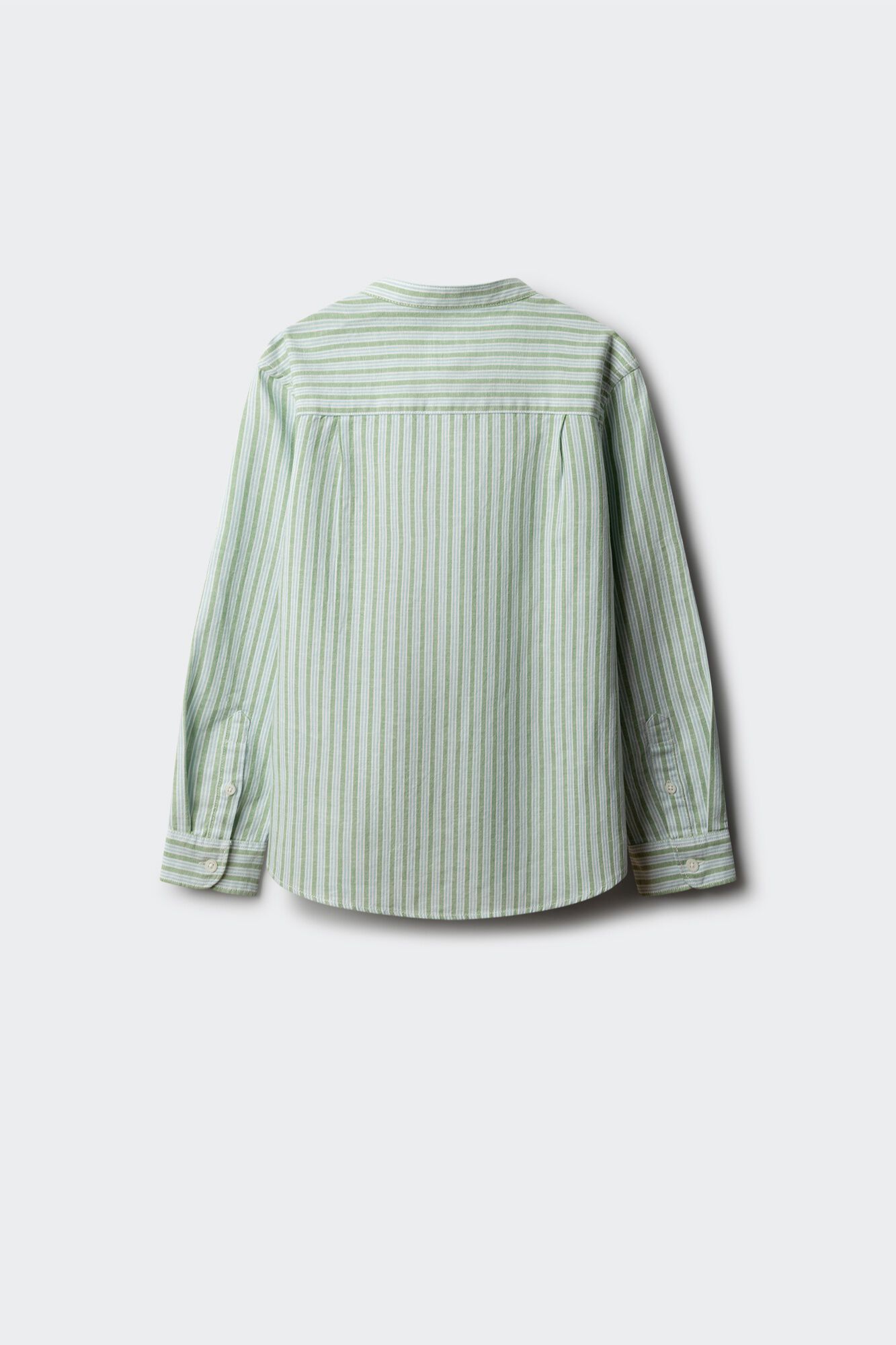 Springfield Kids Camisa de manga larga de rayas verde para ni&ntilde;o