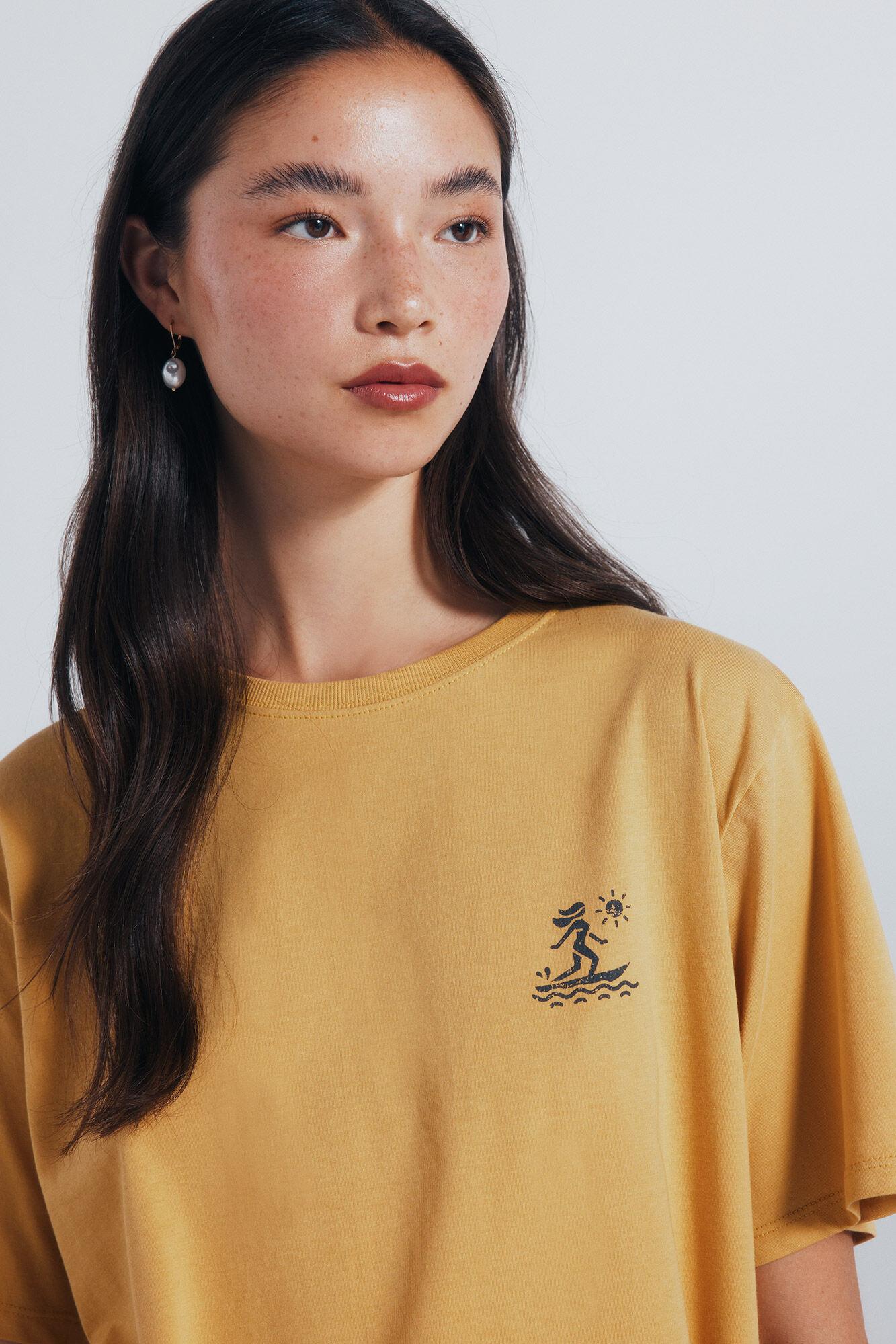 Springfield Playera gr&aacute;fica espalda