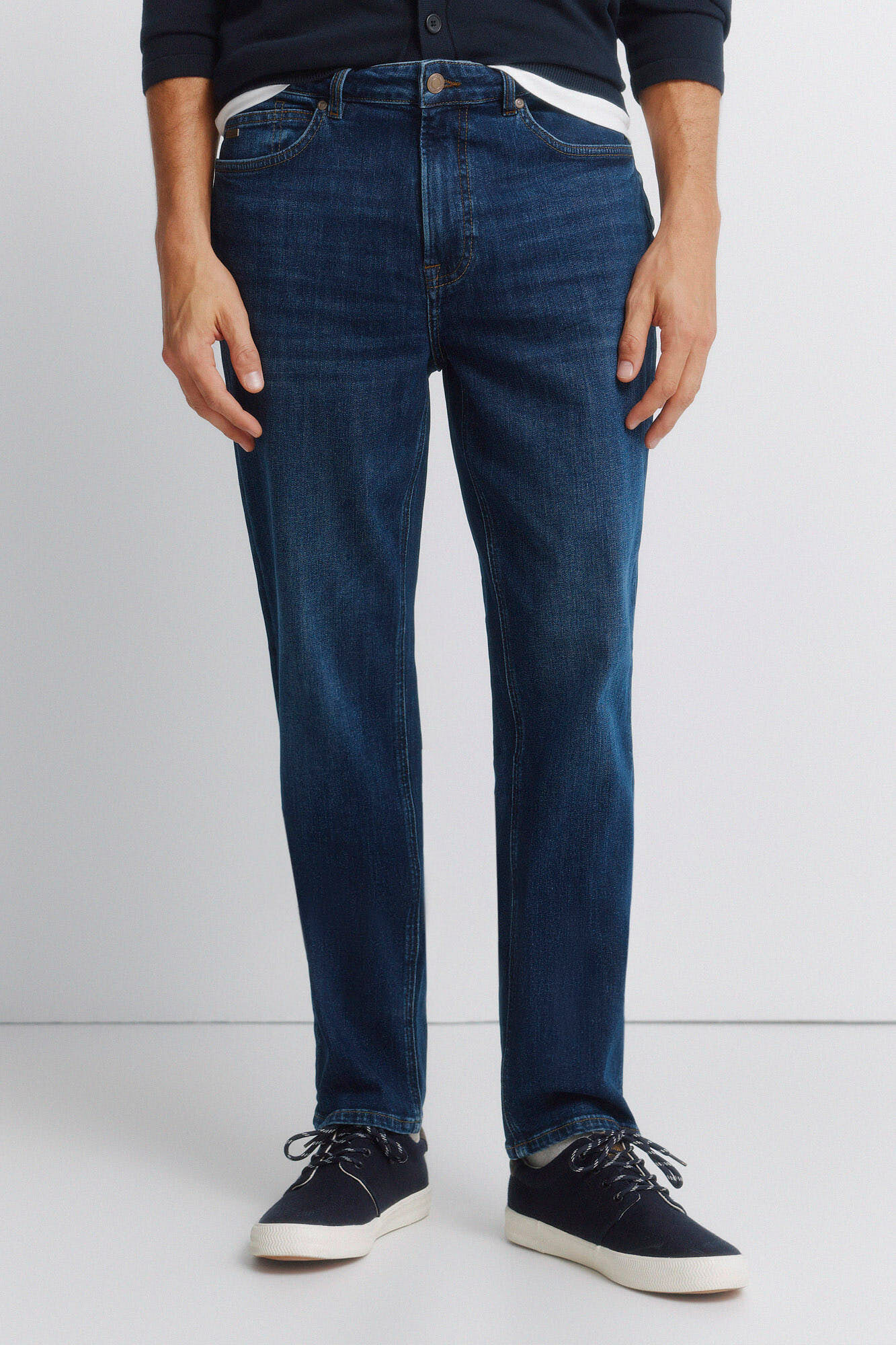 Springfield Jeans lavado oscuro slim fit