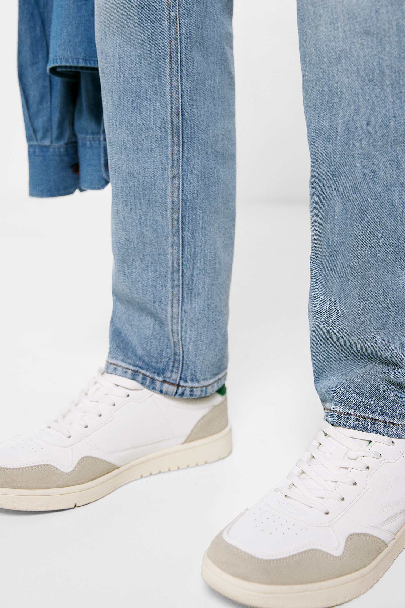 Springfield Jeans regular lavado claro turquesa