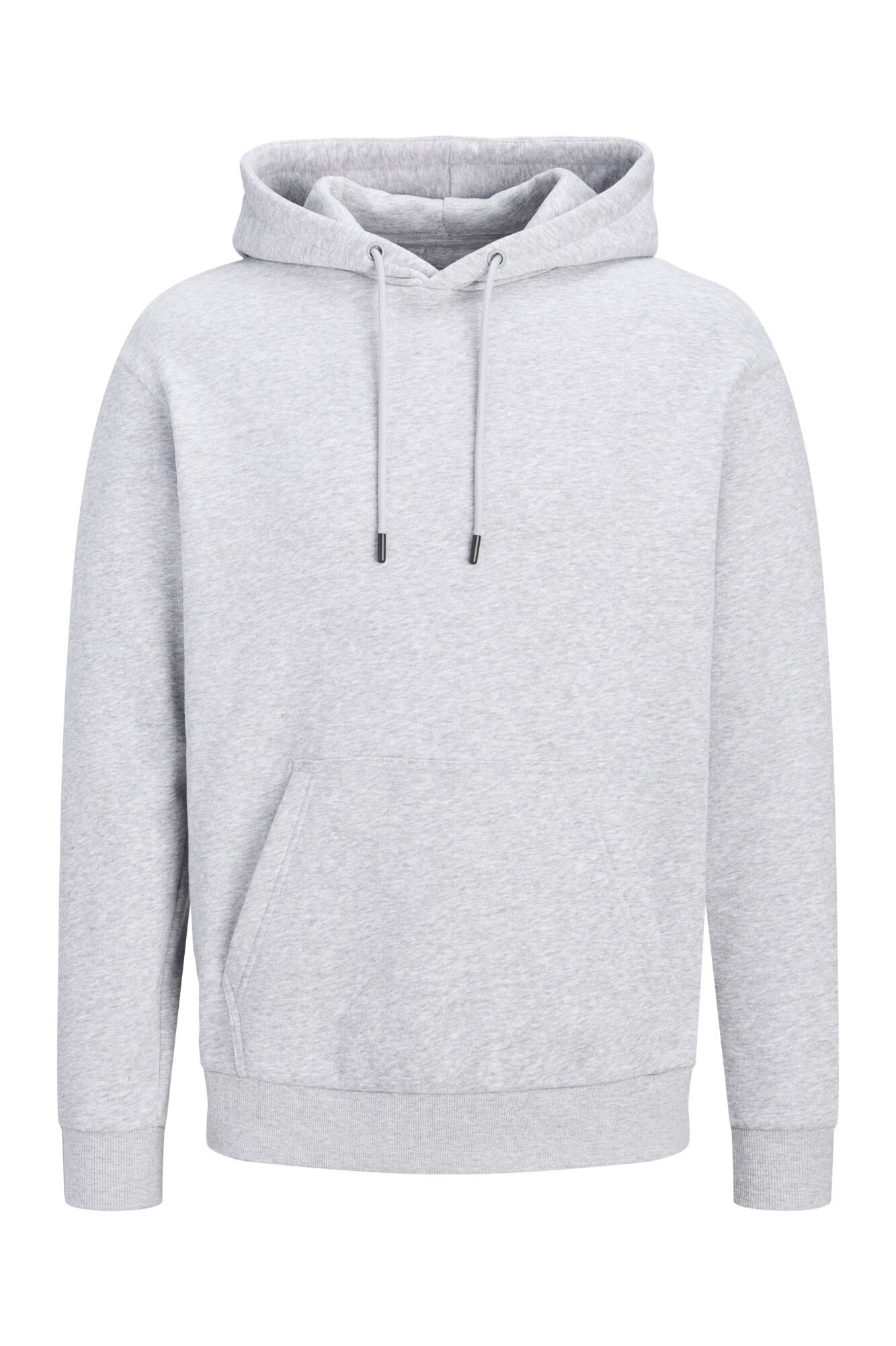 Jack & Jones Sudadera b&aacute;sica con capucha gris