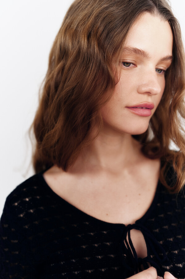 High Spirits Vestido "Karla"  negro