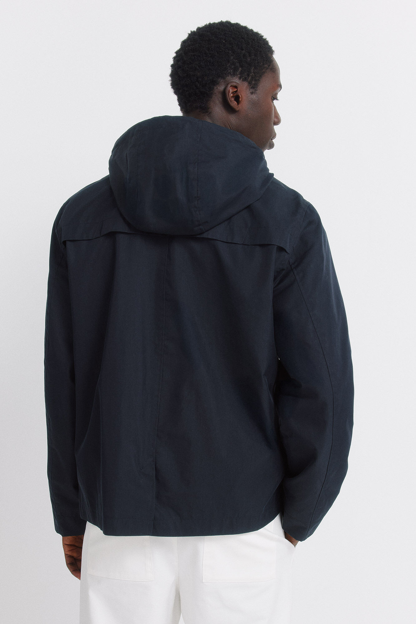 Springfield Parka corta ligera marino