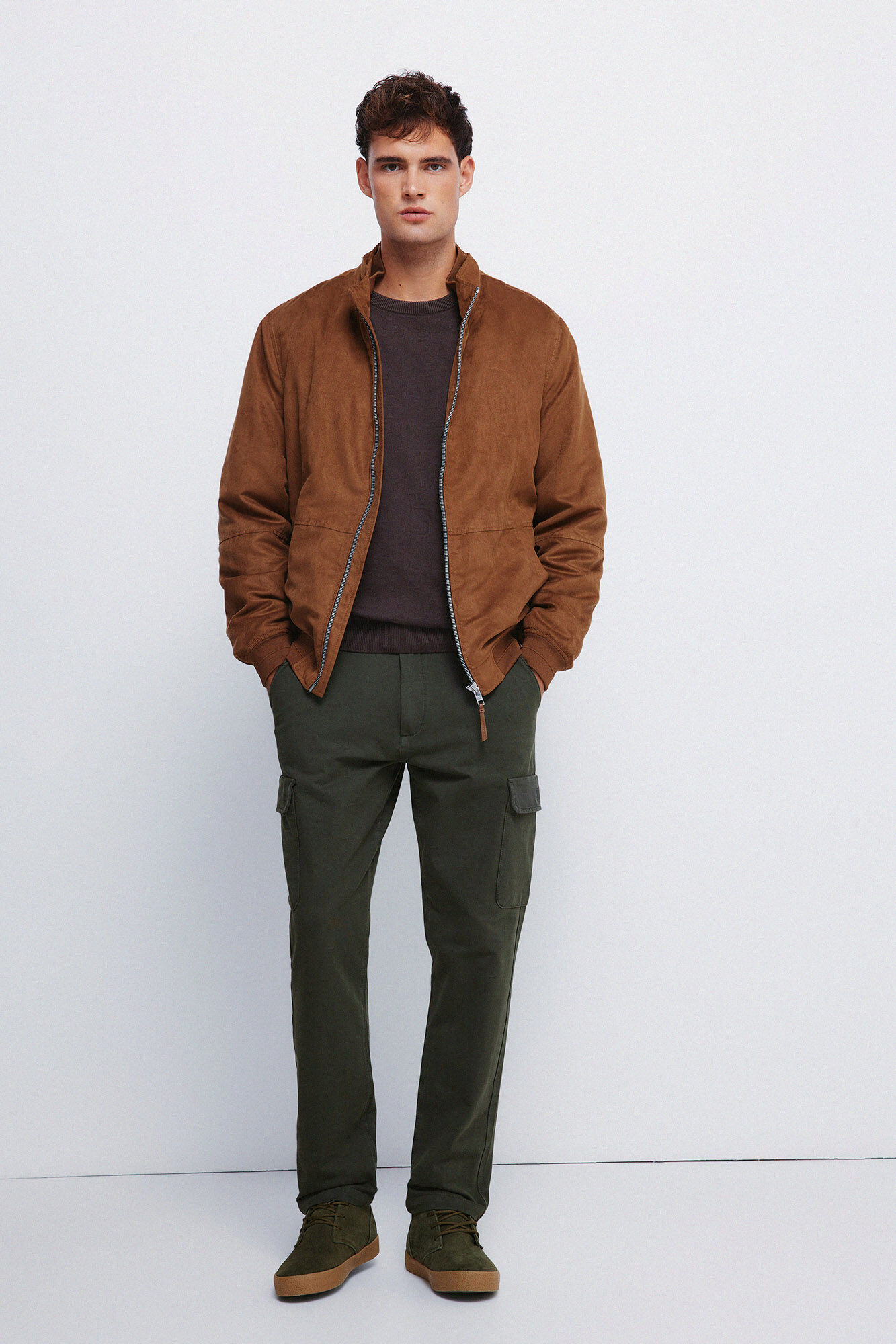 Springfield Pantal&oacute;n cargo de ajuste c&oacute;modo