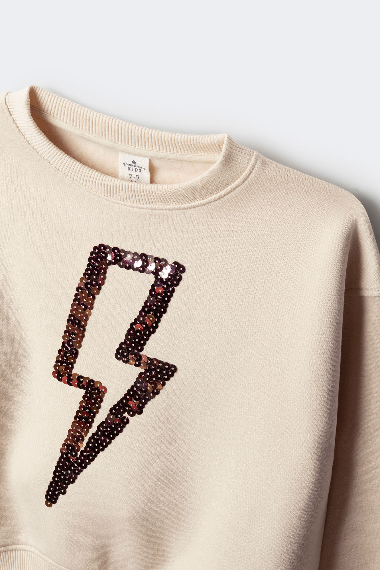 Springfield Kids Sudadera ni&ntilde;a "rayo". estampado