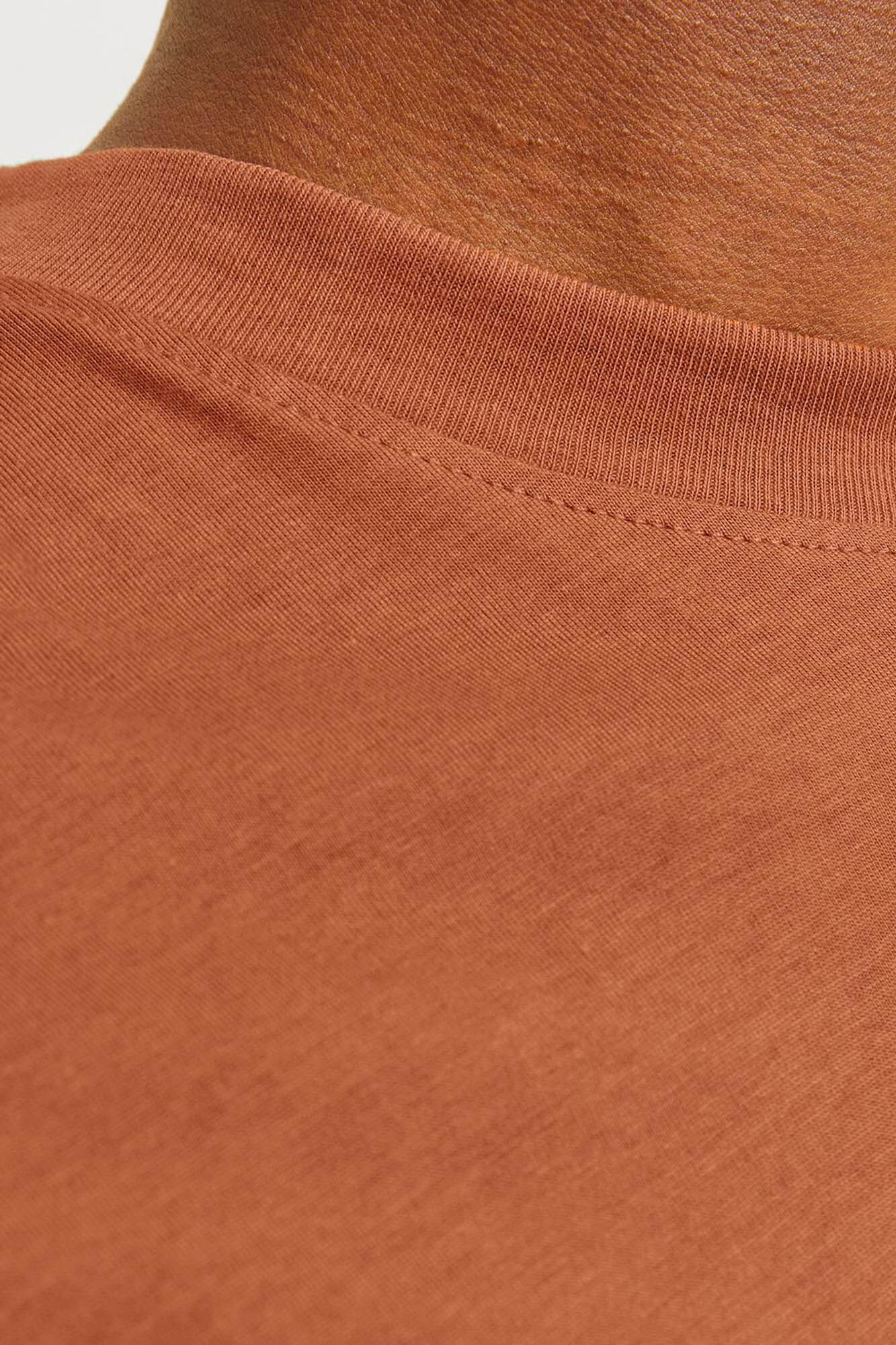 Jack & Jones Playera oversize algod&oacute;n caf&eacute;