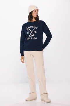 Springfield Sudadera "Springfield" marino