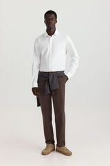 Springfield Pantal&oacute;n chino jogger caf&eacute;