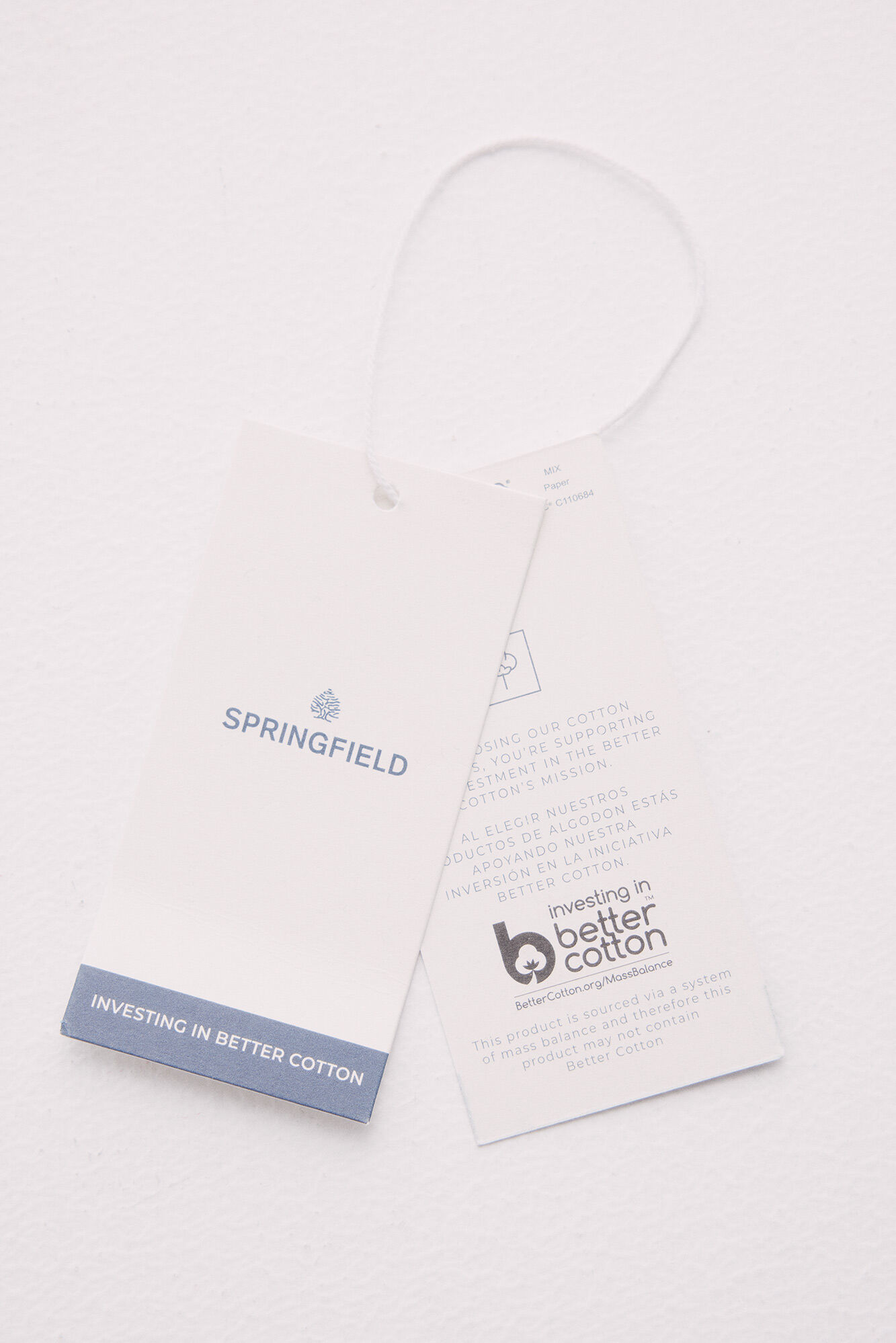 Springfield Blusa bordados algod&oacute;n natural