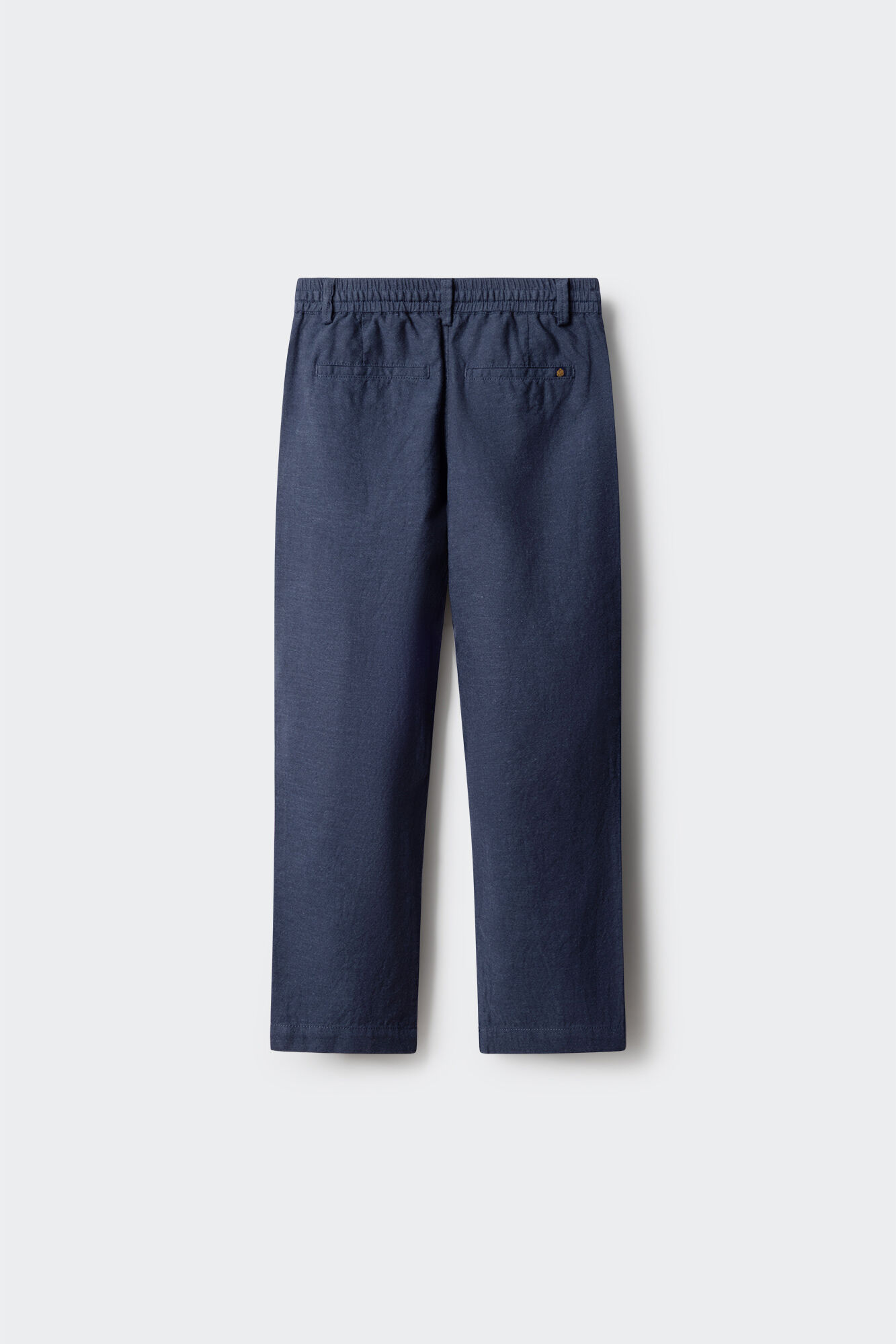 Springfield Kids Pantal&oacute;n para ni&ntilde;o de lino azul