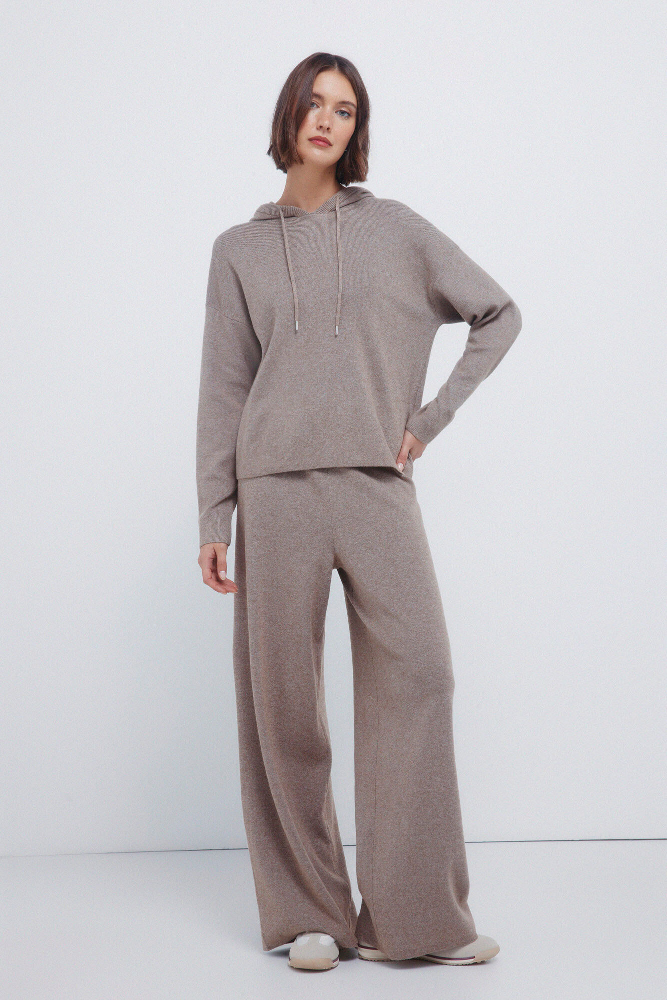 Springfield Capucha con jersey  gris