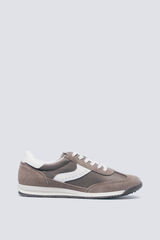 Springfield Sneaker de piel estilo retro café