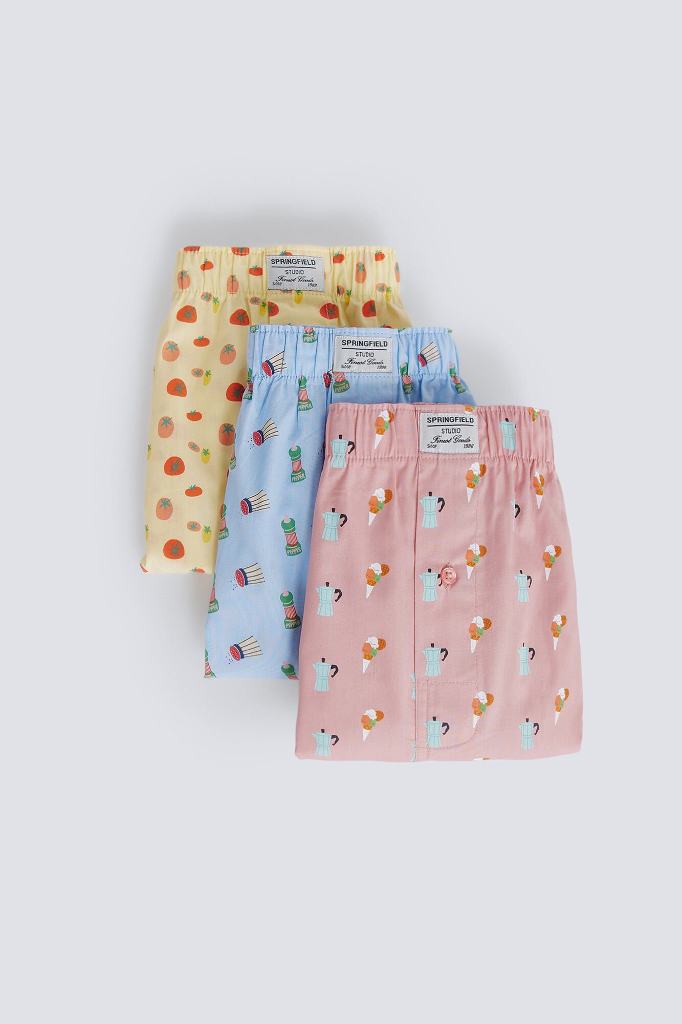 Springfield Calzones paquete de 3 Italia