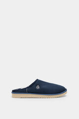 Springfield Zapatilla de casa cinta bicolor azulado
