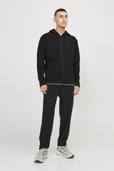 Springfield Pantalón jogger slim fit negro