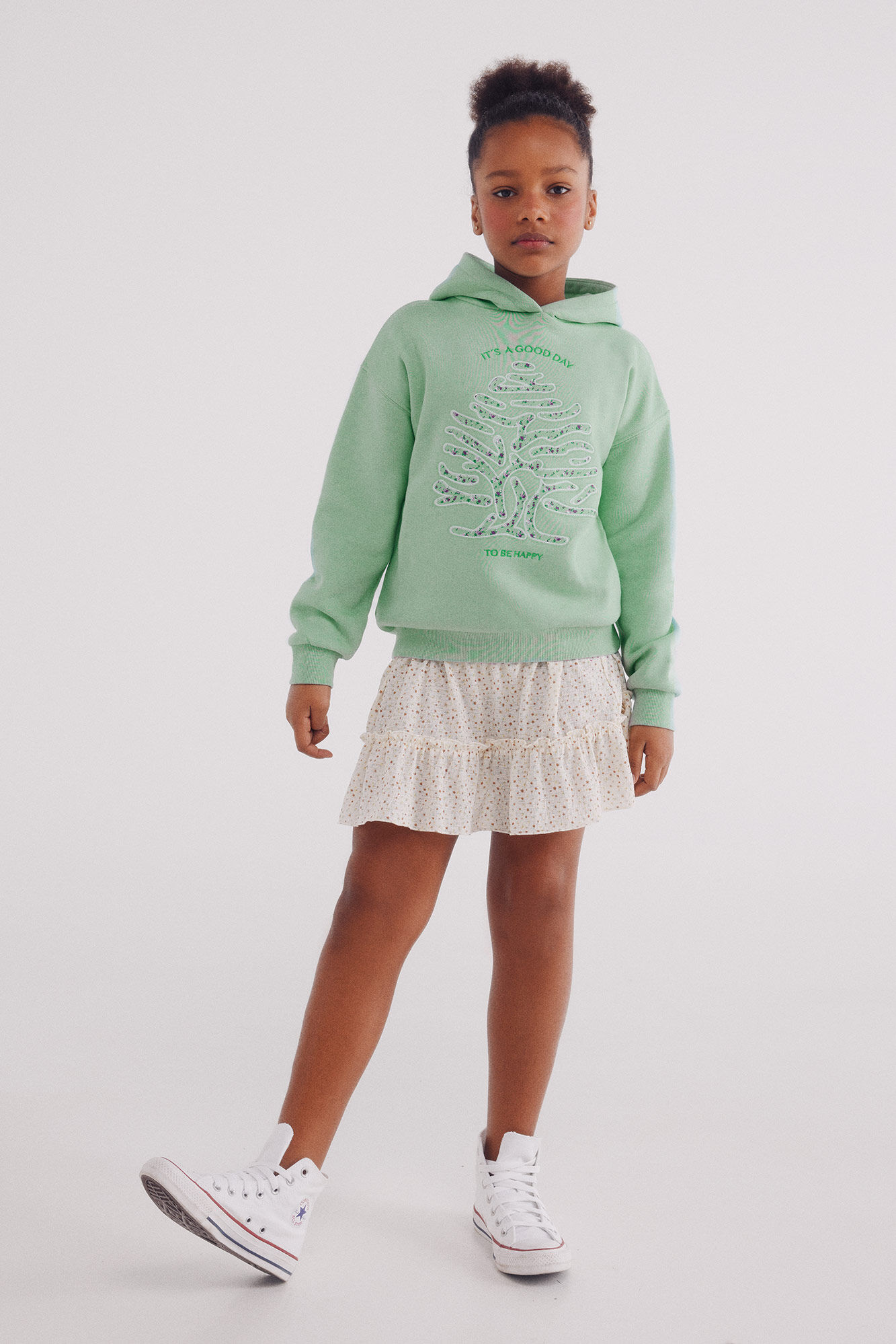 Springfield Kids Sudadera &aacute;rbol ni&ntilde;a verde